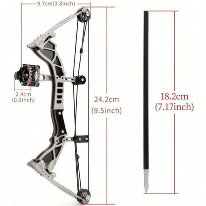 Compact Compound Bow for Target Shooting
